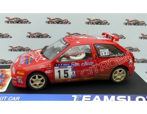 CITROEN ZX KIT CAR RALLY CATALUNYA 1997 SUCIO  ON TRACK REF.SRE34 TEAMSLOT