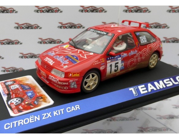 CITROEN ZX KIT CAR RALLY CATALUNYA 1997 SUCIO  ON TRACK REF.SRE34 TEAMSLOT