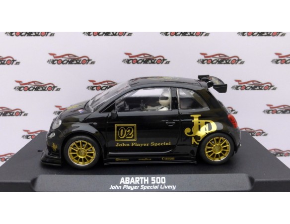 FIAT ABARTH 500 JOHN PLAYER SPECIAL LIVERY Nº2 REF.0428SW NSR