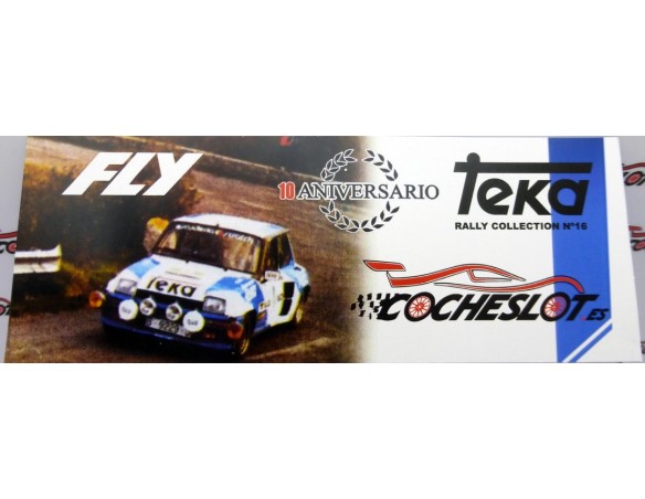 RENAULT 5 TURBO RALLY SAN VICENTE DE LA BARQUERA 1983 TEKA Nº1 REF.E2090 FLY