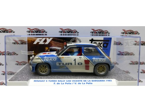 RENAULT 5 TURBO RALLY SAN VICENTE DE LA BARQUERA 1983 Nº1 SUCIO TEKA REF.E2090AR FLY
