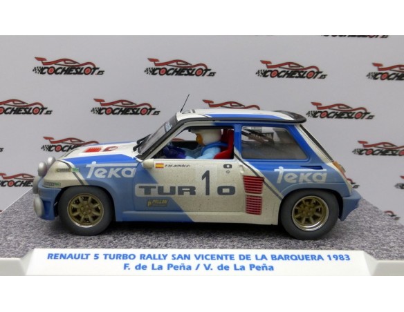 RENAULT 5 TURBO RALLY SAN VICENTE DE LA BARQUERA 1983 Nº1 SUCIO TEKA REF.E2090AR FLY