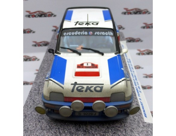 RENAULT 5 TURBO RALLY SAN VICENTE DE LA BARQUERA 1983 Nº1 SUCIO TEKA REF.E2090AR FLY
