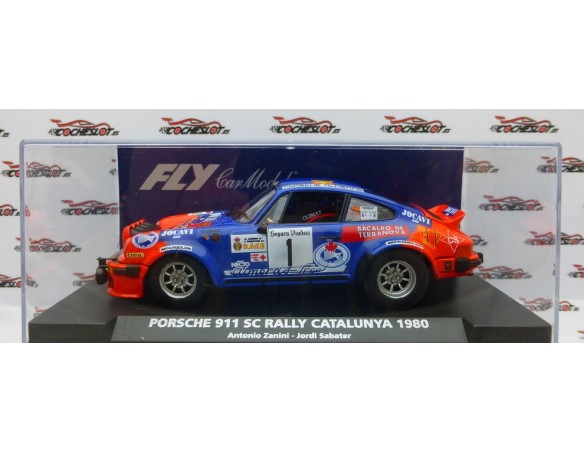 PORSCHE 911 SC RALLY CATALUNYA 1980 ZANINI-SABATER REF.88278 FLY