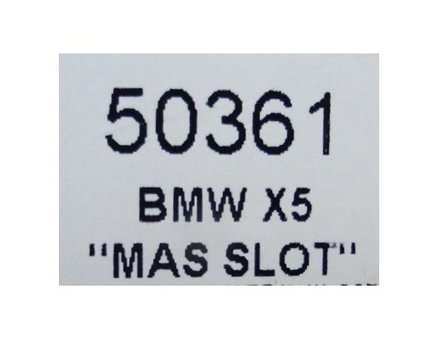 BMW X5 MAS SLOT REF.50361 NINCO