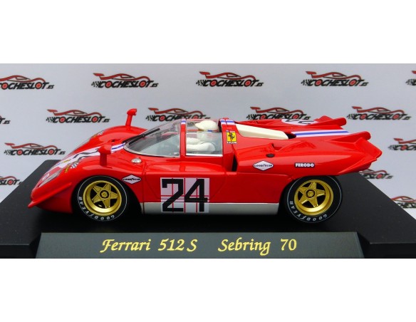 FERRARI 512 S “Sebring 70” ROJO REF.C5 FLY