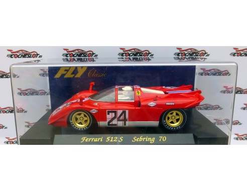 FERRARI 512 S “Sebring 70” ROJO REF.C5 FLY