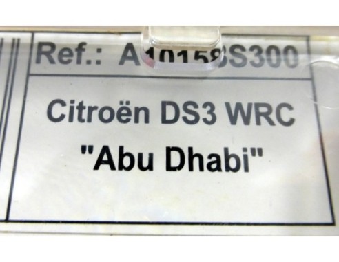 CITROEN DS3 WRC ABU DHABI REF.A10158S300 EDUCA