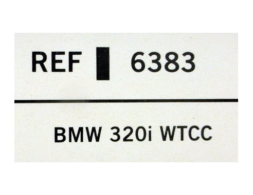 BMW 320I WTCC REF.6383 TECNITOYS