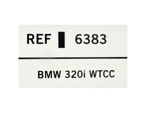 BMW 320I WTCC REF.6383 TECNITOYS