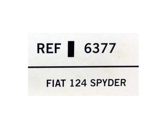 FIAT 124 SPYDER REF.6377 TECNITOYS
