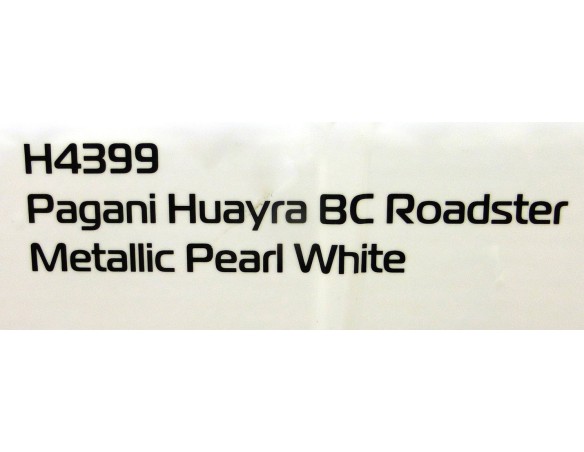 PAGANI HUAYRA BC ROADSTER METALLIC PEARL WHITE REF.H4399 SUPERSLOT