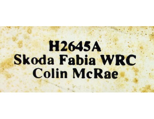 SKODA FABIA WRC COLIN MCRAE REF.H2645A SUPERSLOT