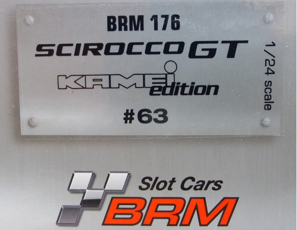 VOLKSWAGEN SCIROCCO GT KAMEI EDITION REF.176 BRM