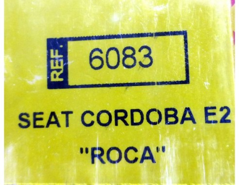 SEAT CORDOBA E2 ROCA NEGRO REF.6083 TECNITOYS