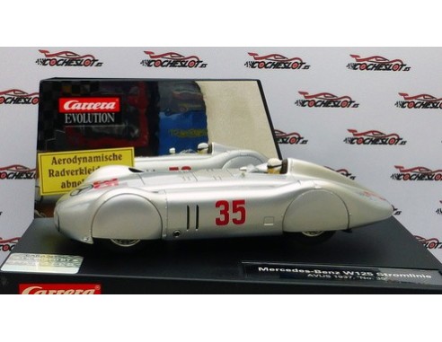 EVOLUTION MERCEDES BENZ W125 STROMLINIE AVUS 1937 Nº35 REF.27356 CARRERA