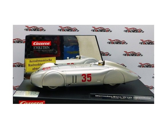 EVOLUTION MERCEDES BENZ W125 STROMLINIE AVUS 1937 Nº35 REF.27356 CARRERA