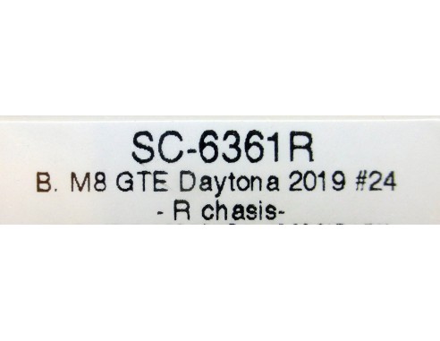 BMW M8 GTE DAYTONA 2019 Nº24 REF.SC6361R SCALEAUTO