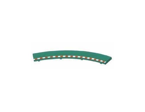 BORDE EXTERIOR CURVA ESTANDAR USADA VERDE SCALEXTRIC