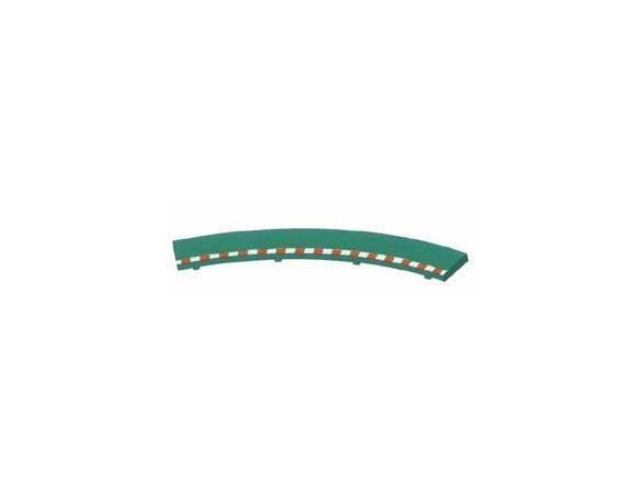 BORDE EXTERIOR CURVA ESTANDAR USADA VERDE SCALEXTRIC