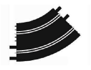 PISTA CURVA ESTANDAR USADA REF.10105 NINCO