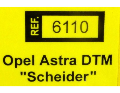 OPEL ASTRA DTM SCHEIDER REF.6110 TECNITOYS