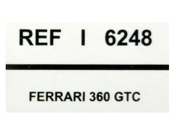 FERRARI 360 GTC Nº93 REF.6248 TECNITOYS