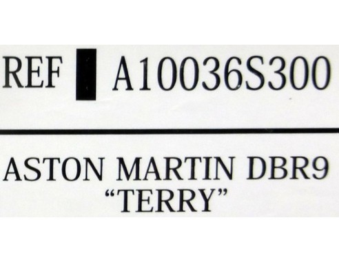 ASTON MARTIN DBR9 TERRY REF.A10036S300 EDUCA