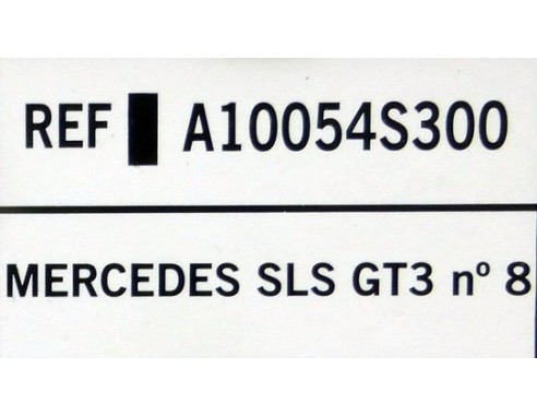 MERCEDES SLS GT3 Nº8 REF.A10054S300 EDUCA