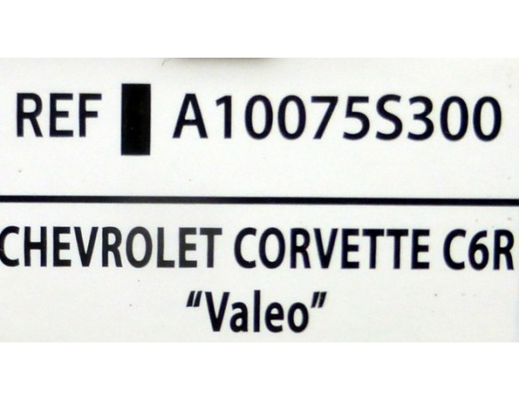 CHEVROLET CORVETTE C6R VALEO REF.A10075S300 EDUCA