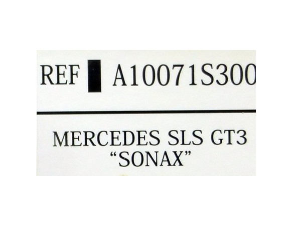 MERCEDES SLS GT3 SONAX  REF.A10071S300 EDUCA