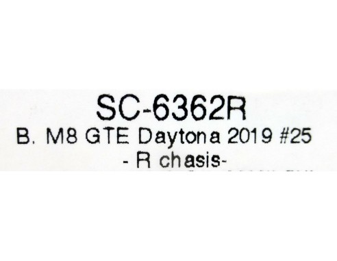BMW M8 GTE DAYTONA 2019 Nº25 REF.SC6362R SCALEAUTO