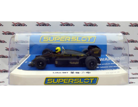 LOTUS 98T 1986 DETROIT GP AYRTON SENNA REF.H4529 SUPERSLOT