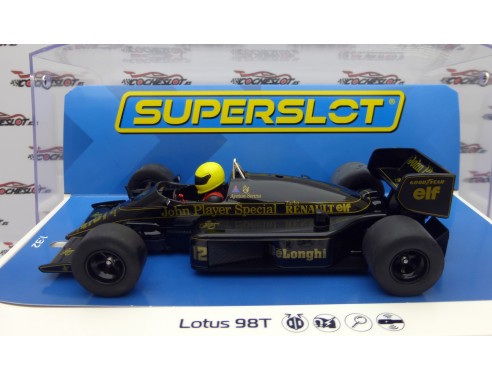 LOTUS 98T 1986 DETROIT GP AYRTON SENNA REF.H4529 SUPERSLOT