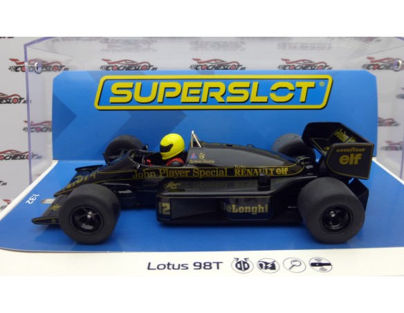 LOTUS 98T 1986 DETROIT GP AYRTON SENNA REF.H4529 SUPERSLOT