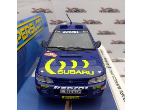 SUBARU IMPREZA WRX CARLOS SAINZ 1995 MONTE CARLO RALLYE REF.H4555 SUPERSLOT