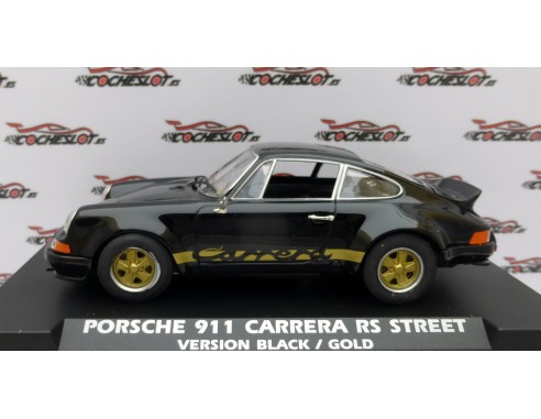 PORSCHE 911 CARRERA RS ICONIC STREET VERSION BLACK/GOLD REF.E2104 FLY