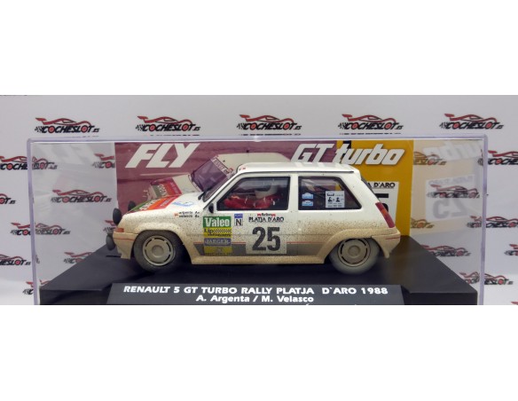 RENAULT 5 GT TURBO RALLY PLATJA D'ARO 1988 SUCIO REF.A2076AR FLY