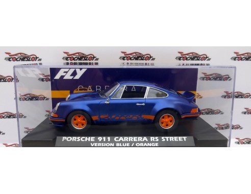 PORSCHE 911 CARRERA RS STREET VERSION BLUE/ORANGE REF.A2077 FLY