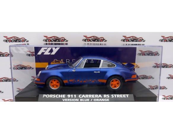 PORSCHE 911 CARRERA RS STREET VERSION BLUE/ORANGE REF.A2077 FLY