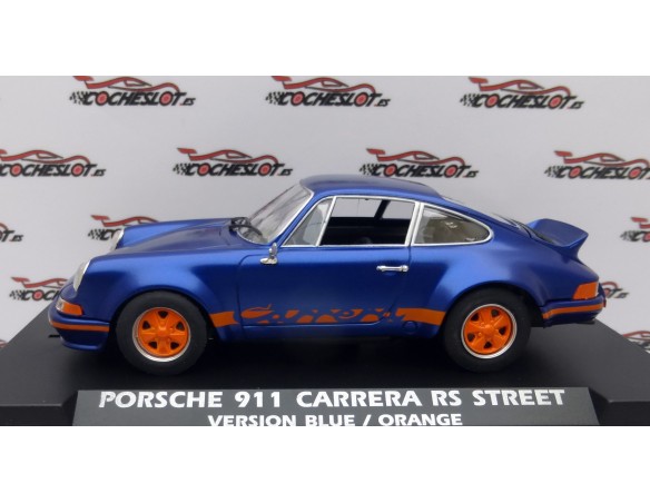 PORSCHE 911 CARRERA RS STREET VERSION BLUE/ORANGE REF.A2077 FLY