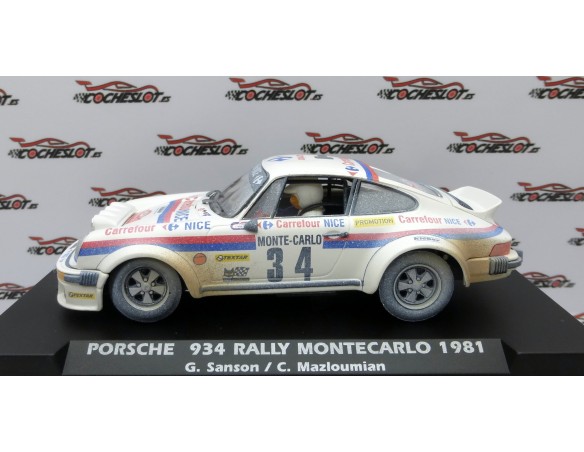 PORSCHE 934 RALLY MONTECARLO 1981 EFECTO NIEVE REF.A2067AR FLY