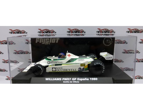 WILLIAMS FW07 GP ESPAÑA 1980 EMILIO DE VILLOTA REF.F01102 FLYSLOT