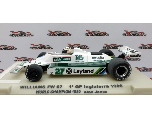 WILLIAMS FW07B GP UK 1980 WORLD CHAMPION ALAN JONES REF.F055107 FLYSLOT