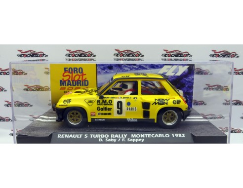 RENAULT 5 TURBO RALLY MONTECARLO 1982 FOROSLOT OTOÑO 2024 REF.E2097 FLY