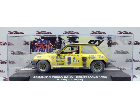 RENAULT 5 TURBO RALLY MONTECARLO 1982 FOROSLOT OTOÑO 2024 NIEVE REF.E2097AR FLY