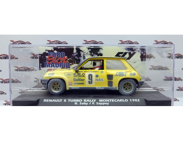 RENAULT 5 TURBO RALLY MONTECARLO 1982 FOROSLOT OTOÑO 2024 NIEVE REF.E2097AR FLY