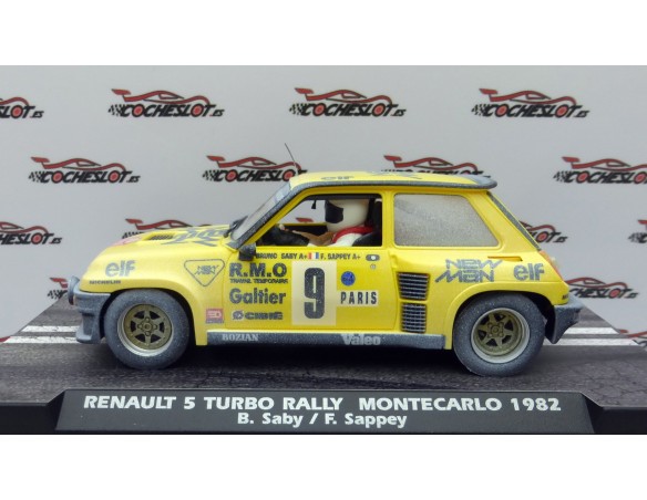 RENAULT 5 TURBO RALLY MONTECARLO 1982 FOROSLOT OTOÑO 2024 NIEVE REF.E2097AR FLY