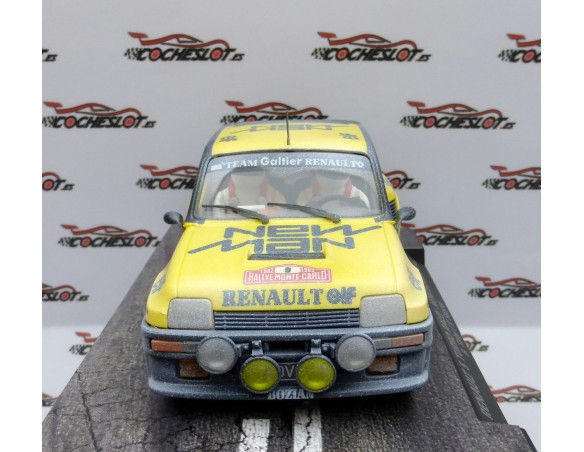 RENAULT 5 TURBO RALLY MONTECARLO 1982 FOROSLOT OTOÑO 2024 NIEVE REF.E2097AR FLY
