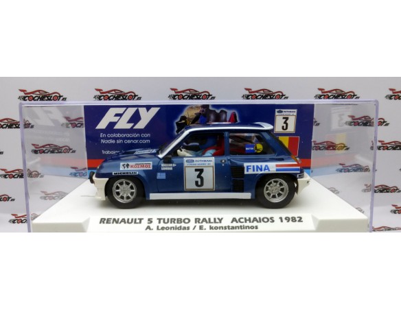 RENAULT 5 TURBO RALLY ACHAIOS 1982 COLABORACION CON NADIE SIN CENAR.COM REF.E2099 FLY